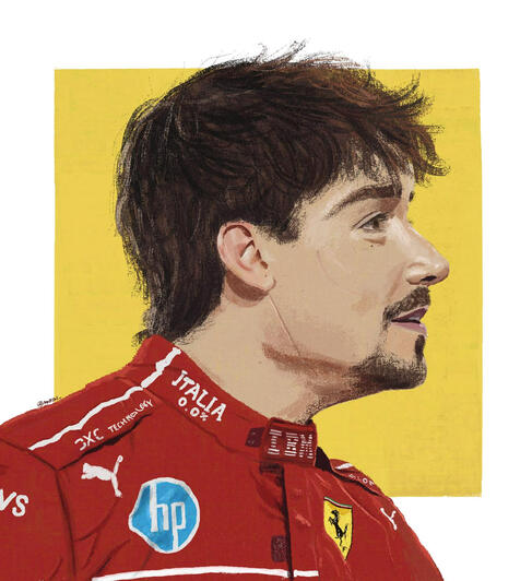 Charles Leclerc portrait