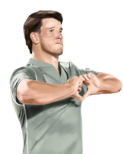 Luciano Darderi portrait