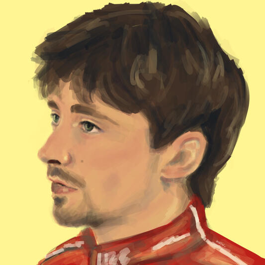Charles Leclerc portrait